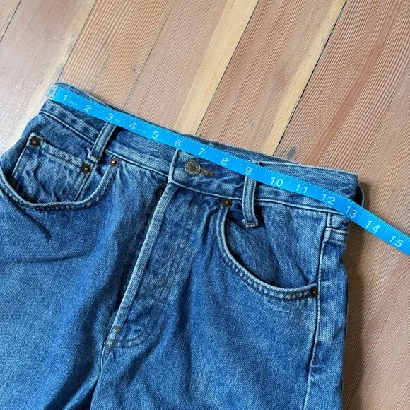 Vintage Levi’s 501 Blue Jeans Raw Hem - Picture 8 of 16